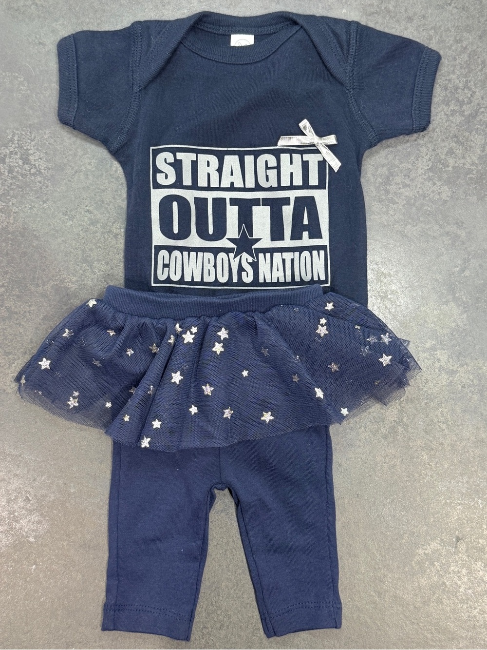 Rabbit Skins x Carter’s NB Straight Outta Cowboys Nation Tutu Outfit Set